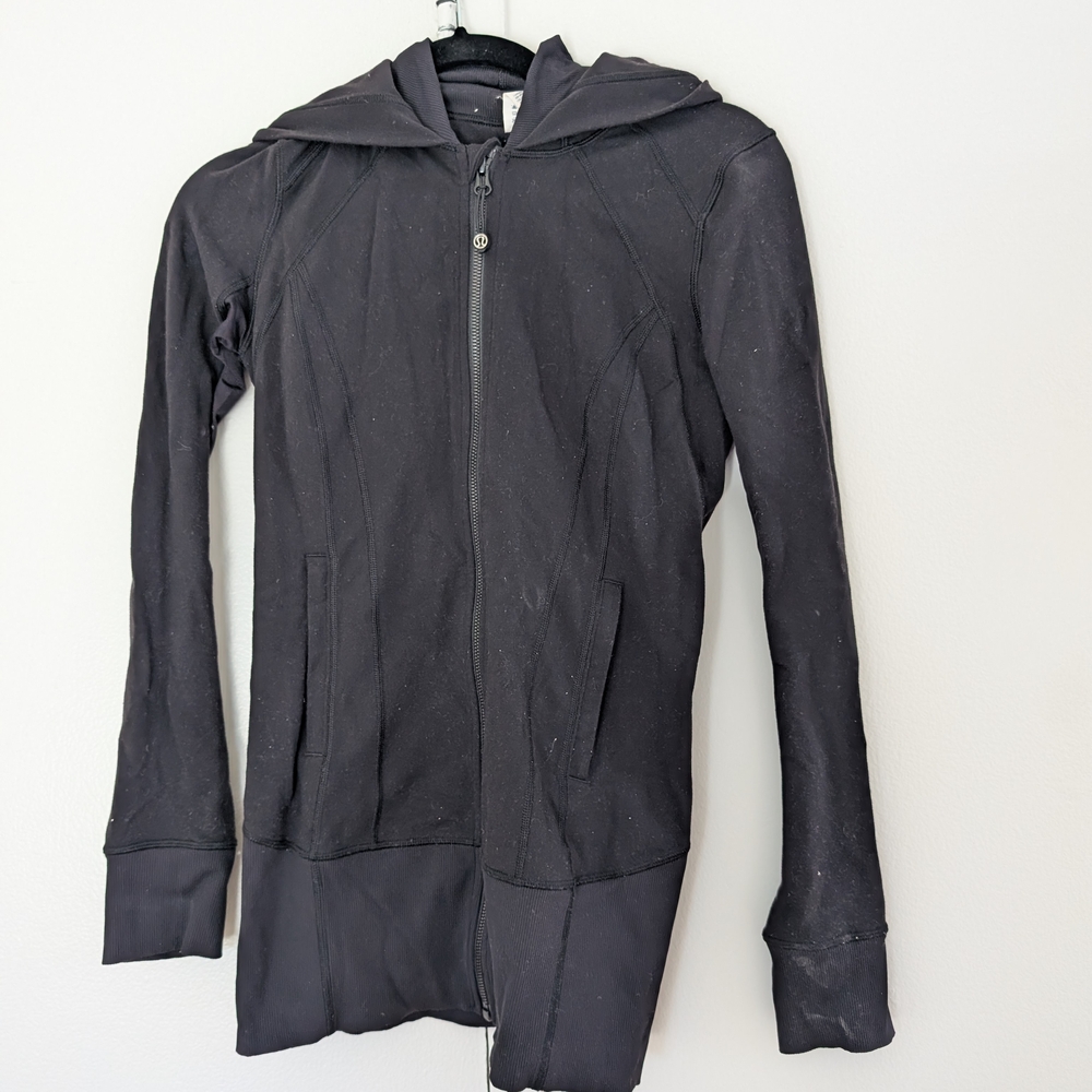 Lululemon Athletica Charcoal Zip-Up Hoodie